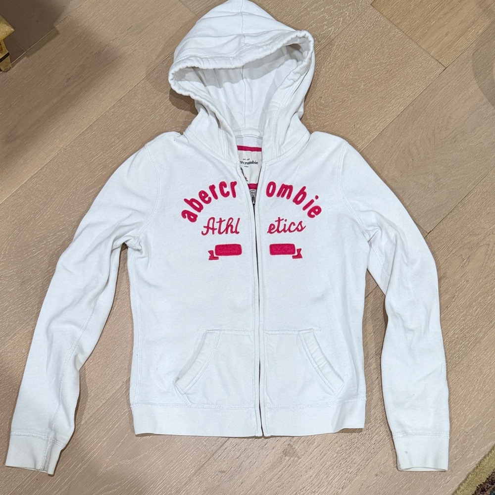 Abercrombie & Fitch Pink and White Label